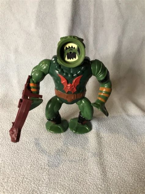 Vintage Motu Masters Of The Universe He Man Leech Complete Mattel