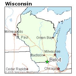 Beloit Wisconsin Map - London Top Attractions Map