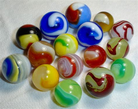 Corkscrews Marbles Kugel Swirls Vintage Collection Fantasy Favorite Color Colour