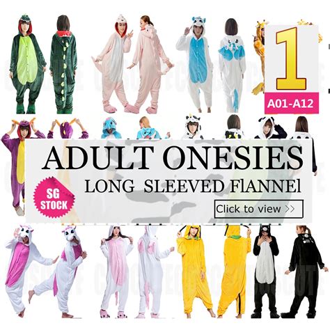 Onesie Animals N Cartoon Unisex Costumes Onesies Cosplay Cartoon Group