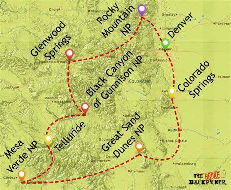 Epic Colorado Road Trip Budget Travel Guide