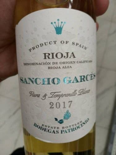 Bodegas Zinio Sancho Garc S Viura Tempranillo Blanco Vivino Us