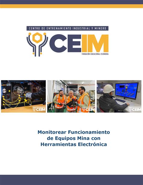 Manual Monitorear Funcionamiento De Equipos Mina Con Herramientas