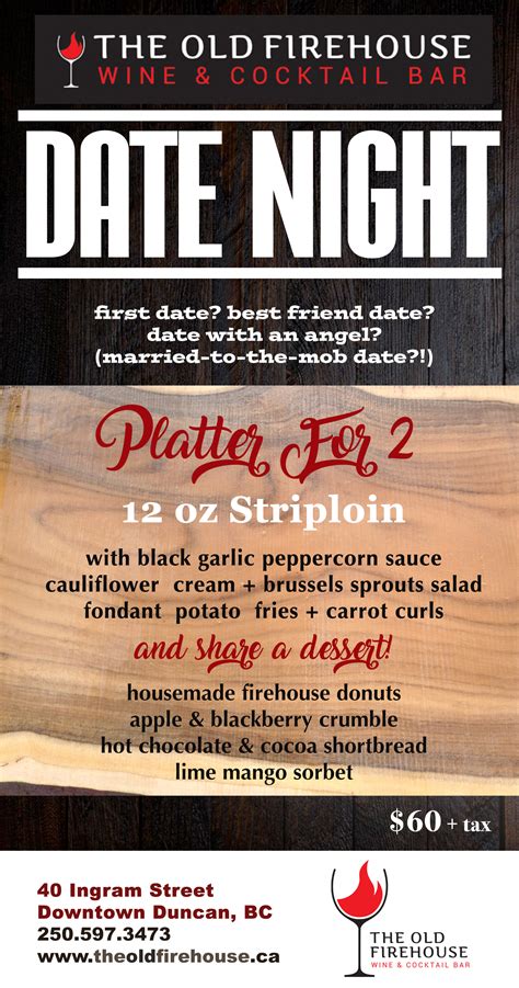 Events — The Old Firehouse Wine & Cocktail Bar