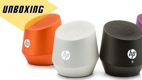 Unboxing Hp S Wireless Mini Speaker Youtube