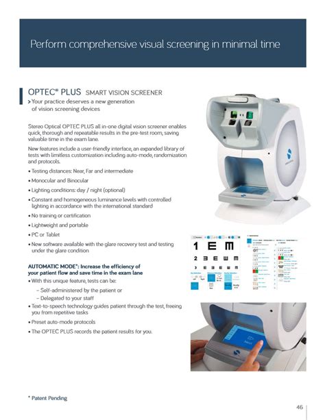 Product Catalog Essilor Instruments USA