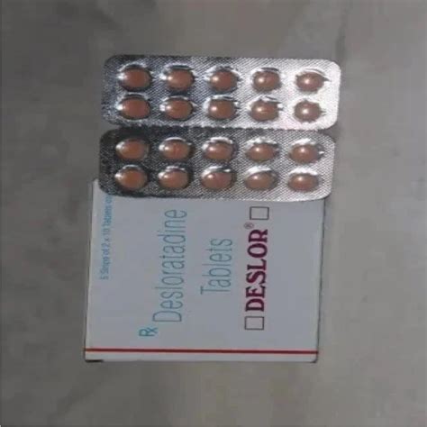 Desloratadine Tablets Deslor For Clinic At Rs 85 Box In Nagpur ID