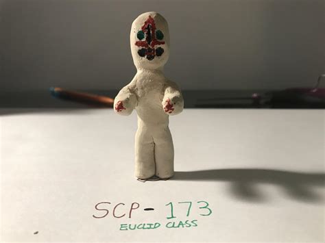 A Little Clay Sculpture Of Scp 173 Ready To Be A Necc Snapping