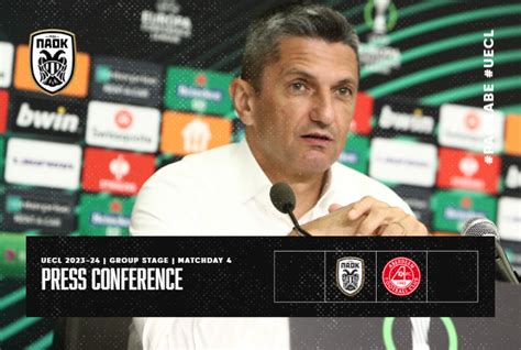 Post Match Press Conference Paokfc