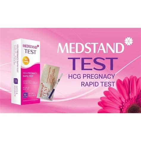 que thử thai Medstand test nhanh chóng đơn giản chính xác Shopee