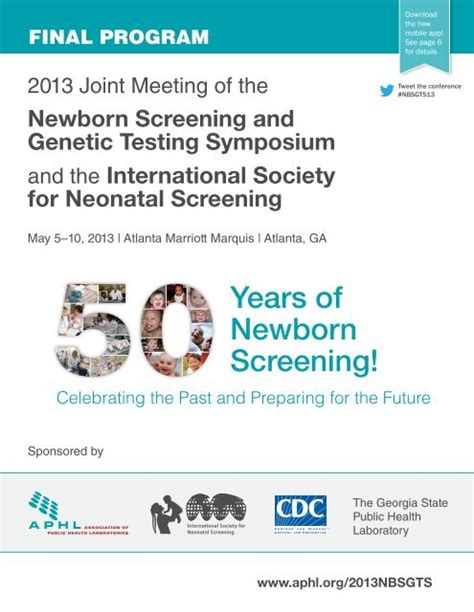 Years Of Newborn Screening