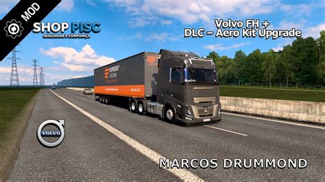 Shop Pisc VOLVO FH DLC VOLVO AERO KIT UPGRADE Mapa Eldorado Pro