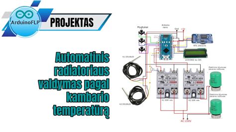 Automatinis Radiatoriaus Valdymas Pagal Kambario Temperat R Youtube