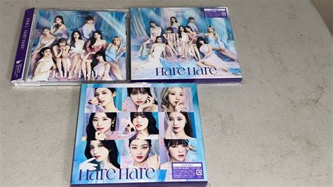 Twice Th Japanese Single Hare Hare Unboxing Regular Limited A