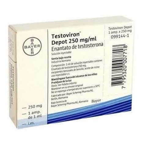 Testoviron Depot 250 Mg 1 Ampolla Farmacia El túnel