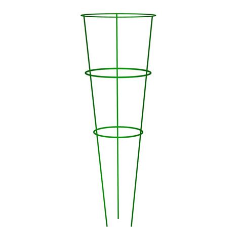 Vigoro 42 in. Heavy-Duty Green Tomato Cage 704809VG - The Home Depot