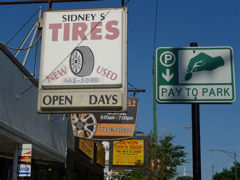 Sidney S Tires Pay To Park Devon Pawn Shop 2112 W Dev Curtis