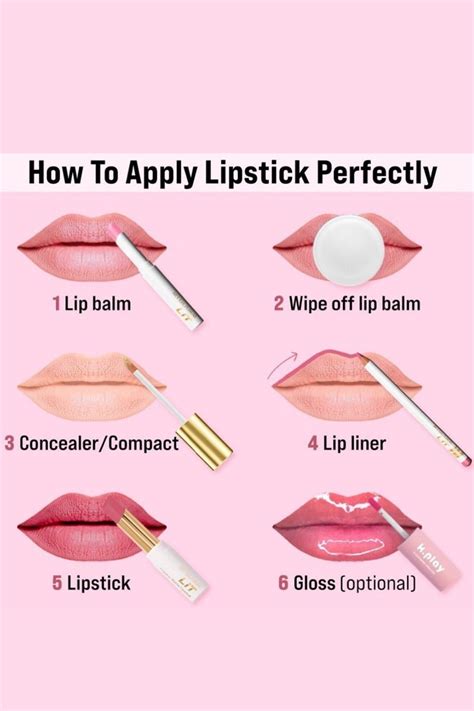 How To Apply Lipstick Perfectly Consigli Per Il Trucco Trucco Per Labbra Trucco Per Pelle Chiara