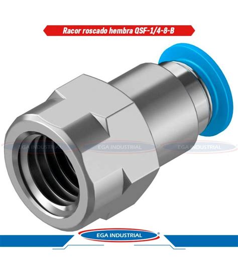 Racor Roscado Hembra Qsf B Festo