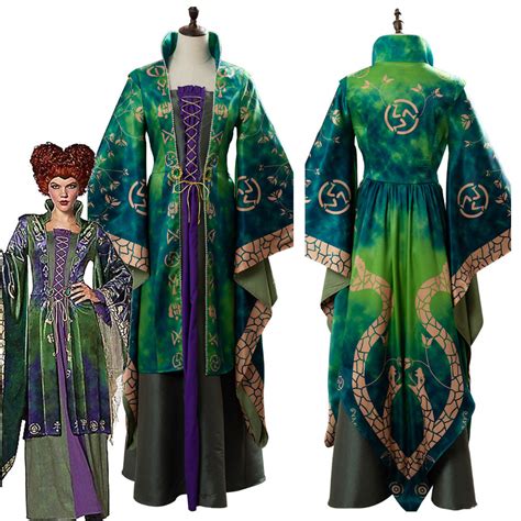 Hocus Pocus Winifred Sanderson Outfit Cosplay Costume – TrendsinCosplay