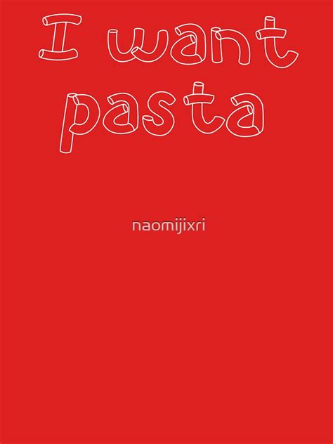 "I want pasta - Master of None" Women's Fitted V-Neck T-Shirt by naomijixri | Redbubble