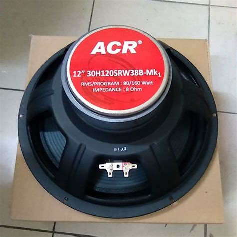 Jual SPEAKER ACR PRO 12 Inch 30H120SRW38B MK1 ACR PRO WOOFER Shopee