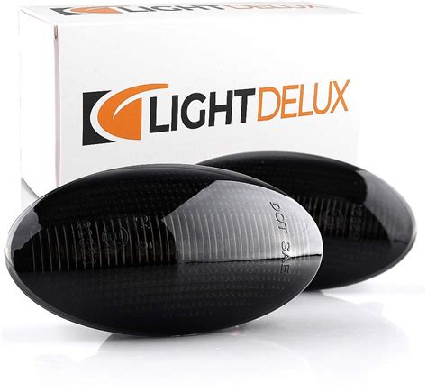 LIGHTDELUX Ersatz für 2 x LED Seitenblinker Blinker Kotflügel Blinker