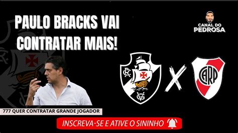 Vem Mais Paulo Bracks Promete Mais Contrata Es Sa Ba Prov Vel Time