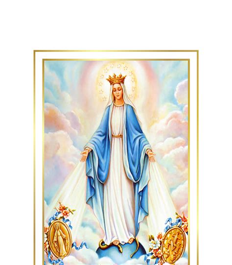 Litany Of The Blessed Virgin Mary Mother Of Christ Catholic Greeting Card By Zinedi Zograf