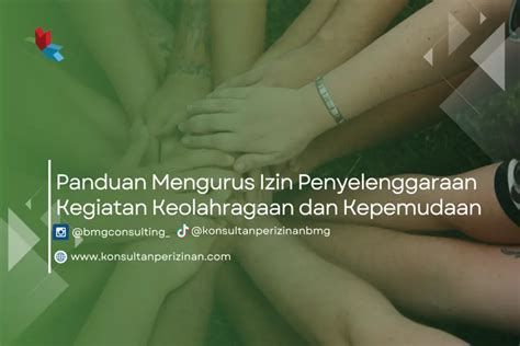 Panduan Mengurus Izin Penyelenggaraan Kegiatan Keolahragaan Dan