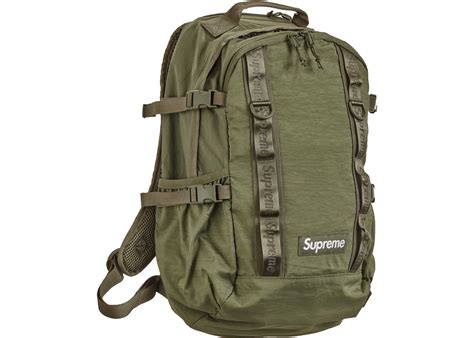 Supreme Backpack Fw20 Olive Fw20 Us