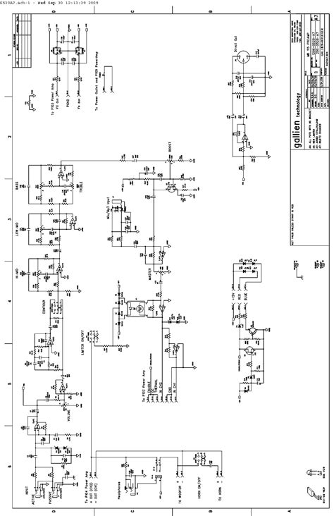 Gallien Krueger 400rb Schematic