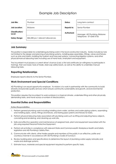 Job Description Template All Free Templates Excel Word Templates Vrogue 5325 Hot Sex Picture