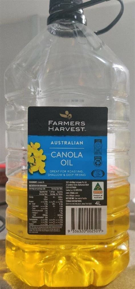 Canola oil - Farmers Harvest