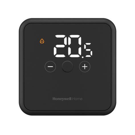 Wireless Digital Thermostat With Modulation Honeywell Dt4m Black Dt41spmbt32 Bola Systems