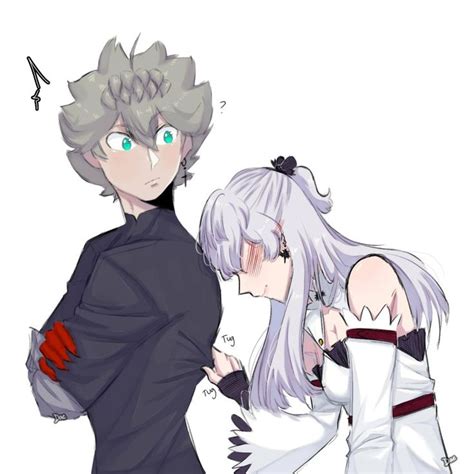 Asta Y Noelle Balck Clover Personajes De Anime Parejas De Anime