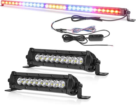 Amazon Offroadtown Rear Chase Light Bar With Inch Led Light