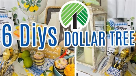 6 DIY DOLLAR TREE SPRING SUMMER LEMON DECOR CRAFTS I Love Spring Ep