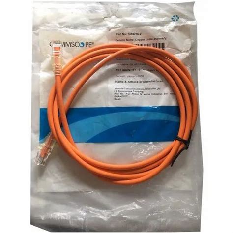 Cat Utp Orange Cat Commscope Patch Cable At Rs Piece In New