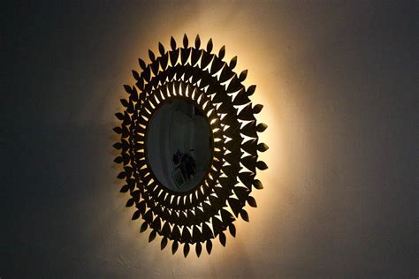 Proantic Convex Illuminated Sun Mirror