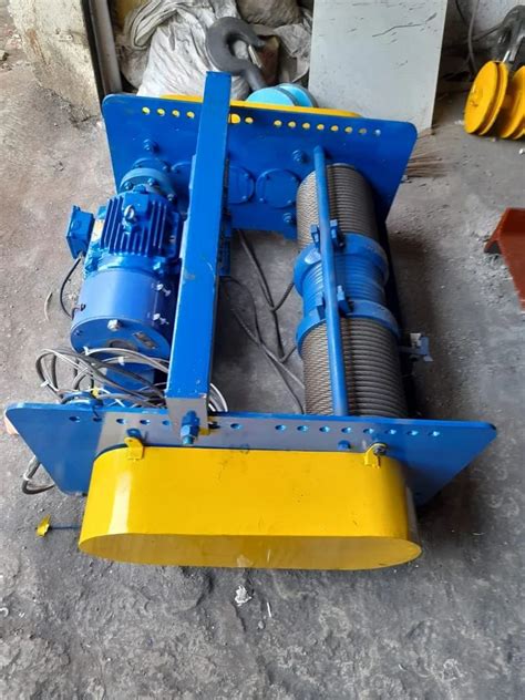 Vikash Fabrication Indef Electric Wire Rope Hoist 440V Capacity 0 5