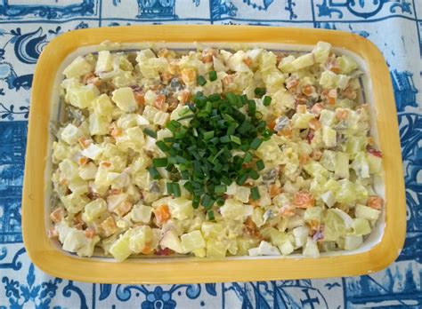 Salada De Batatas Maionese Maria Na Cozinha