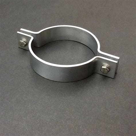 Pipe Clamp Aluminium 71mm Diameter 25mm Wide Banding BPC109AC