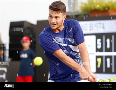 Tennis Club Napoli, Napoli, Italy, October 21, 2022, Miomir Kecmanovic ...