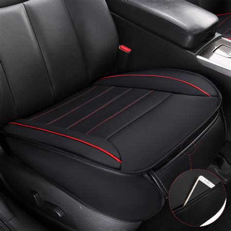 Universal Car Seat Cover Breathable Pu Leather Pad Mat Vehicle Chair