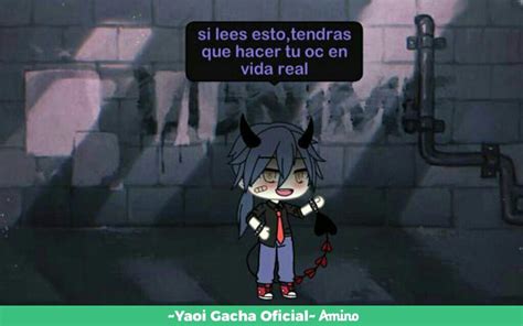 Reto De Oc Real Yaoi Gacha Oficial Amino