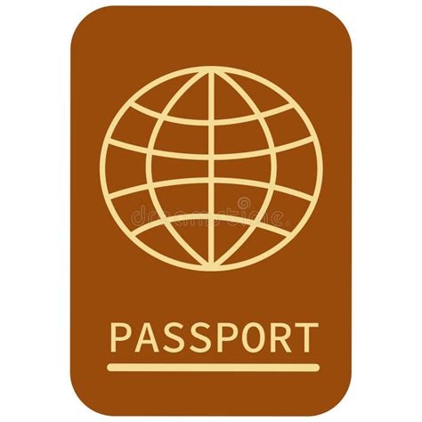 Passport Vector Element Flat Design Style Modern Vector Illustration Icons Of Travel By Plane