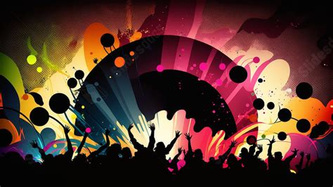 Party Carnival Silhouette Powerpoint Background For Free Download Slidesdocs