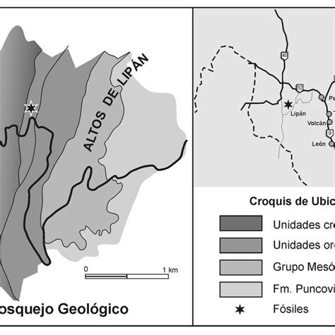 Mapa Ubicaci N Del Rea De Estudio Cuesta De Lip N Cordillera