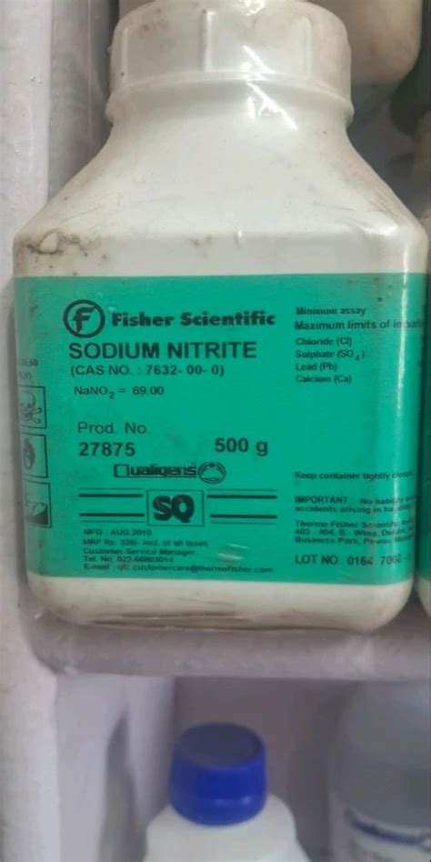 Sodium Nitrite Powder 98 500gm At Rs 60 Kg In Kanpur ID 2853940172312